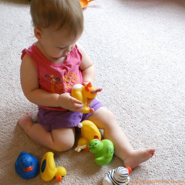Counting ducks toddler game