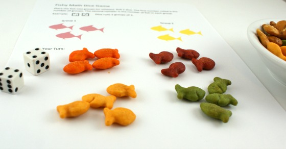Work on grouping numbers with this fishy math game inspired by Swimmy by Leo Lionni