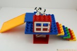 playground slide made from LEGO DUPLO