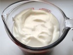 strained yogurt