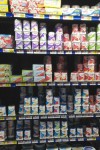 yogurt at store