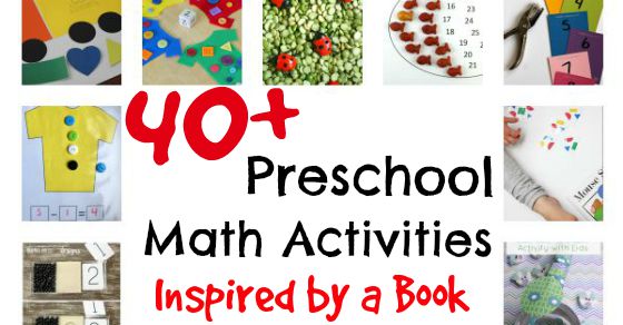 40+ Preschool Math Activities Inspired by a Book | Inspiration Laboratories