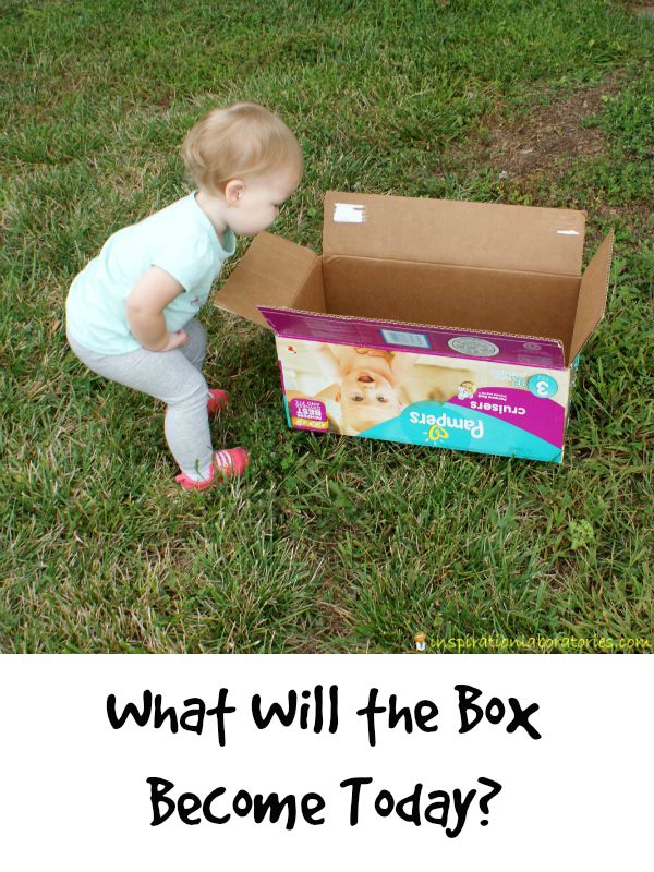 What will the box become today? Sponsored by New Pampers Cruisers