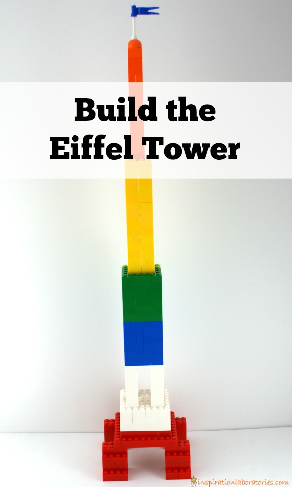 Challenge your kids to build the Eiffel Tower.