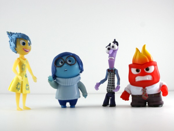 Inside Out figures by Tomy Toys 