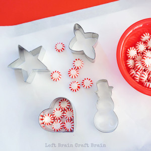 Peppermint Ornaments from Left Brain Craft Brain