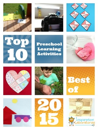 Top 10 preschool learning activities of 2015 at Inspiration Laboratories