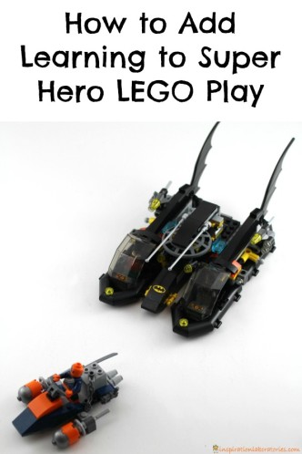 How to Add Learning to Super Hero LEGO Play