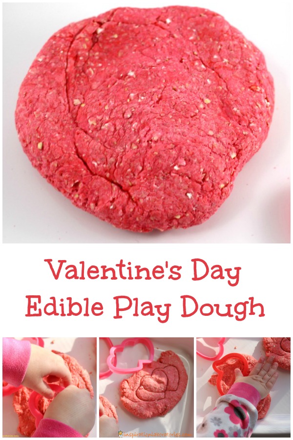 Valentine's Day Edible Play Dough