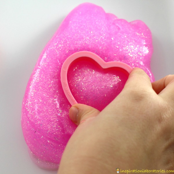 Valentine's Day Glitter Slime