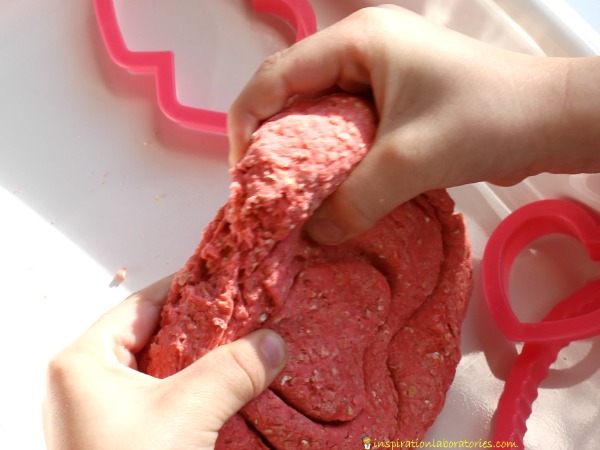 Valentine's Day Edible Play Dough