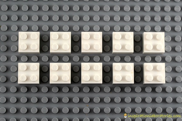LEGO ten frame