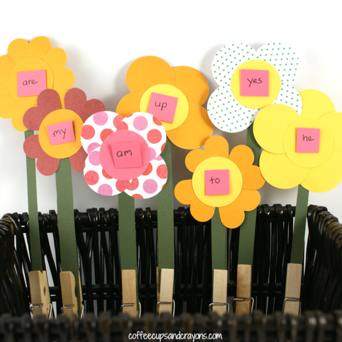 Flower Sight Word Writing Activity