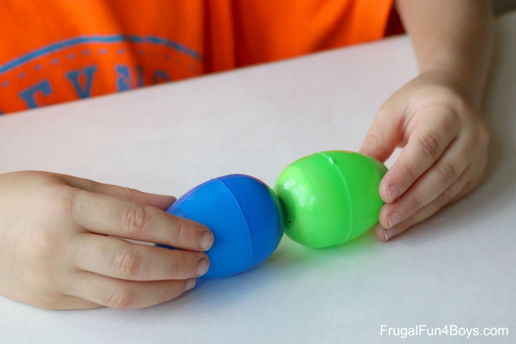 Magnetic eggs from Frugal Fun 4 Boys