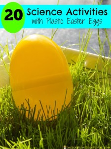 Use plastic Easter eggs in these fun science activities for kids.