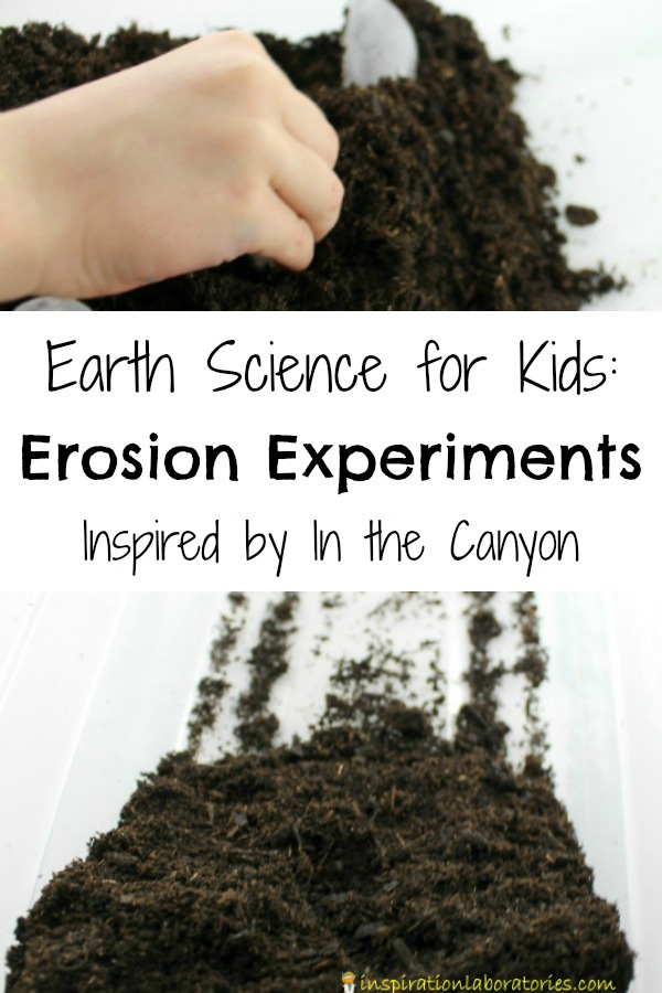 Learn about erosion with these simple earth science experiments for kids.