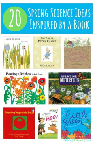 You'll love this collection of spring science ideas inspired by children's books.