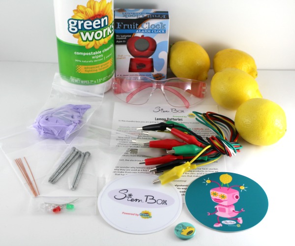 Build a lemon battery with the StemBox powered by Green Works