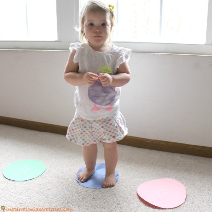 Button Hop - A Movement Game for Toddlers | Inspiration Laboratories