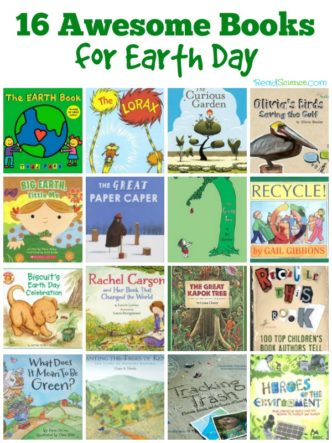 An awesome list of books perfect for Earth Day. Includes books about going green, celebrating Earth Day, books with environmental messages and people who make a difference.