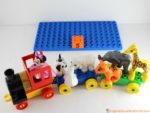 All aboard! Load up the DUPLO train with animals to play a fun counting game.