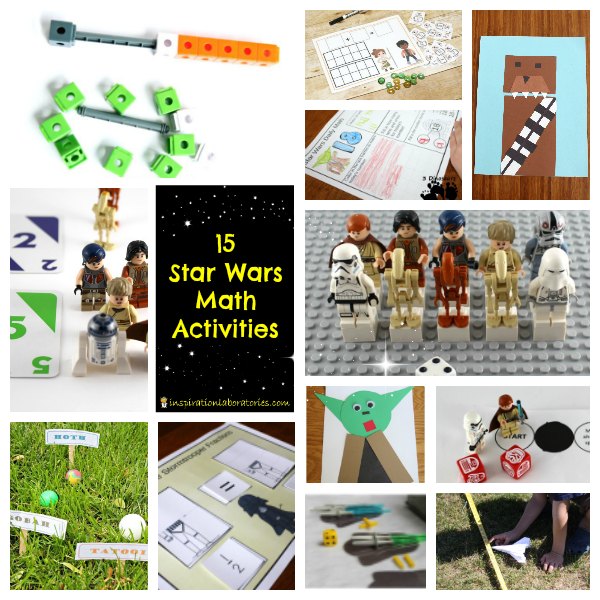 Check out these 15 Star Wars math activities!