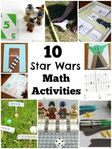 Check out these 10 Star Wars math activities!