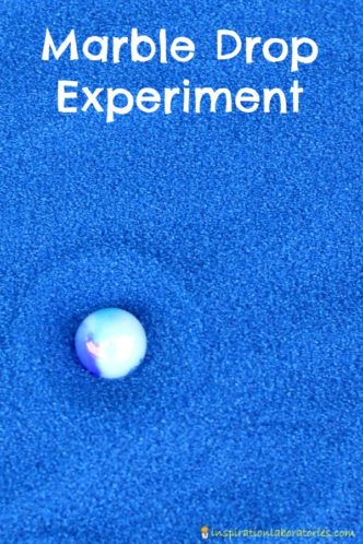 This marble drop experiment is super easy for kids to design and test out.