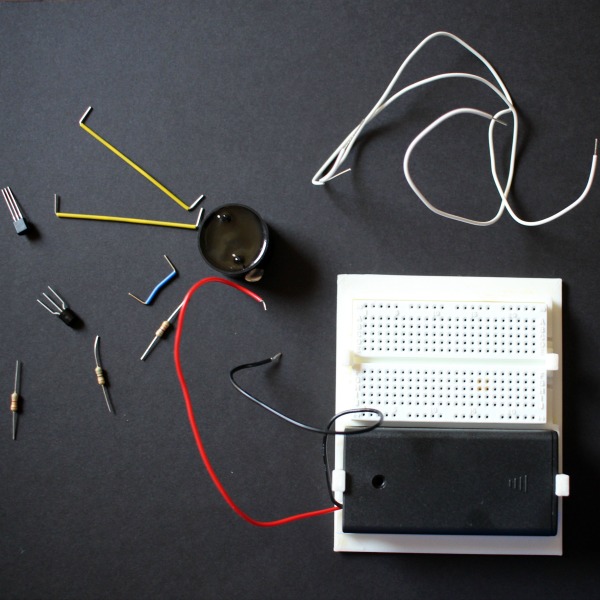 Learn how to build a buzzer circuit and simple alarm system.