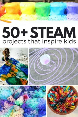STEAM Kids - 50+ Activities Featuring Science, Technology, Engineering, Art, and Math