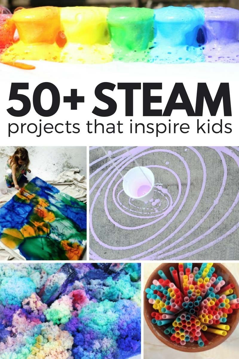 STEAM Kids 50 STEAM Activities Featuring Science Technology 