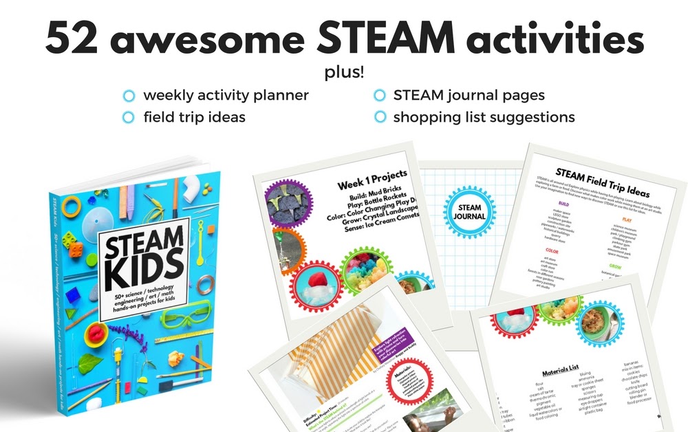Get 52 awesome STEAM activities