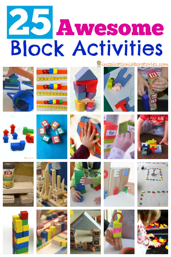 Block Building Activities For, Wooden Block Activities For Toddlers