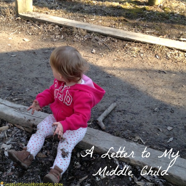 A letter written to my middle child to tell her how special she is.
