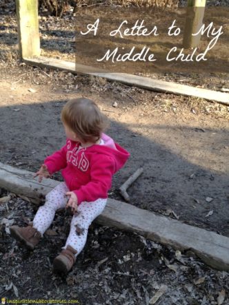 A letter written to my middle child to tell her how special she is.