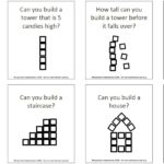 Print out these candy building challenge cards for a fun STEM activity.
