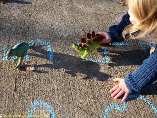 Dino lovers will have fun learning numbers with a dinosaur number maze.