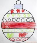 Make a Christmas Ornament Glyph. Practice following directions and use the secret code to decorate your own Christmas ornament.