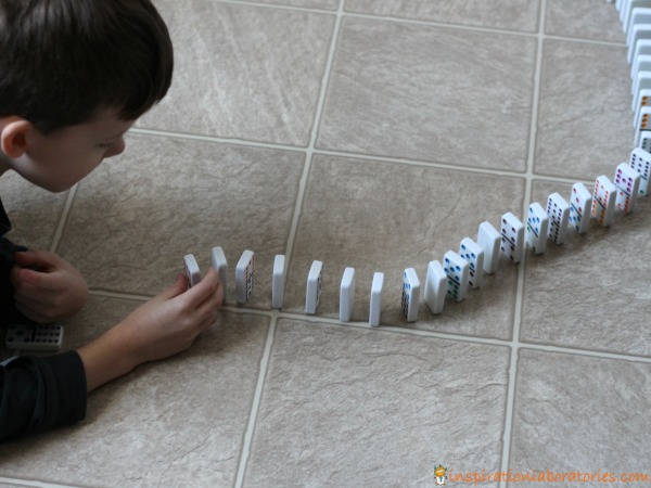 Domino Effect: Biology & Perception Science Activity
