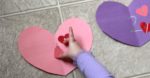 hearts number line fb