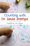 Counting with Dr. Seuss Stamps