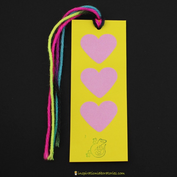 Add a little science to your valentines with our Color Changing Heart Bookmarks. The warmth of your hand changes the color of the hearts. Such a fun idea for Valentine's Day.