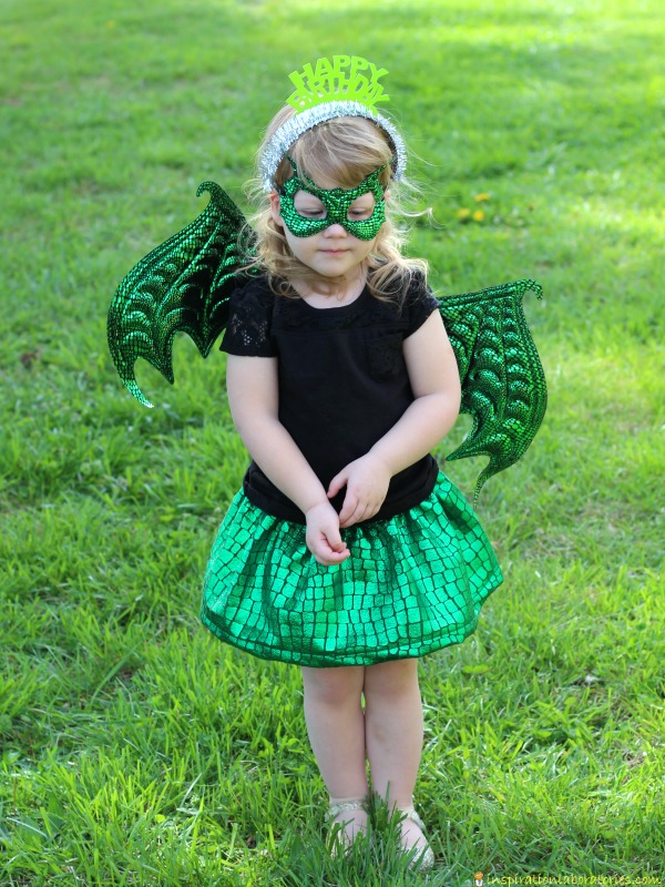 Dragon costume for child