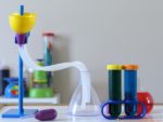 Set up a simple science lab for kids to conduct science investigations.
