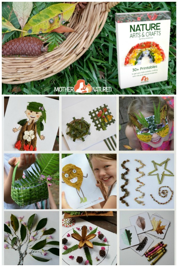 30+ Nature Art and Craft printables - such a fabulous way to be creative and learn with nature