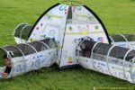 Pacific Play Tents Space Station Tent and Tunnel Combo