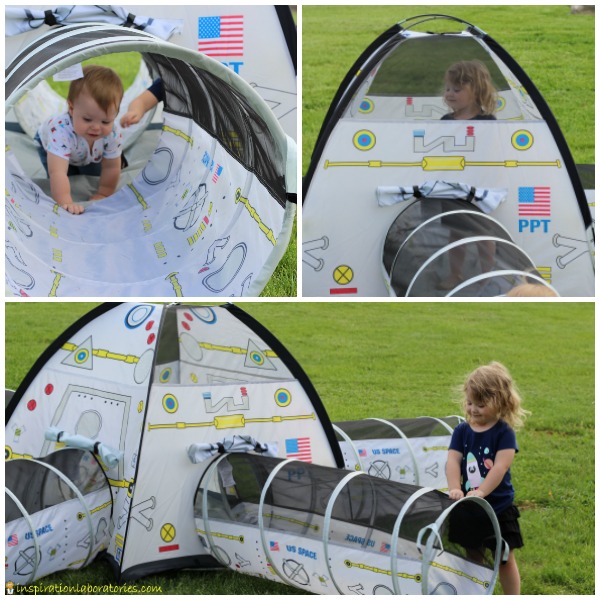 Pacific Play Tents Space Station Tent and Tunnel Combo