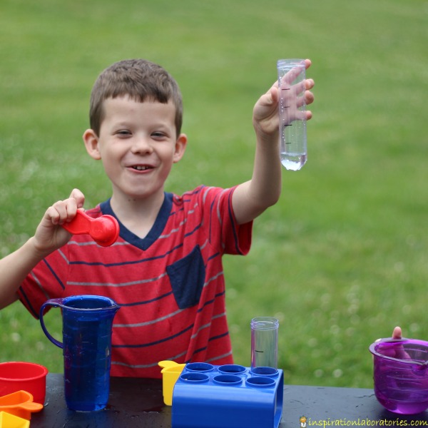 Explore volume with these simple summer science activities.