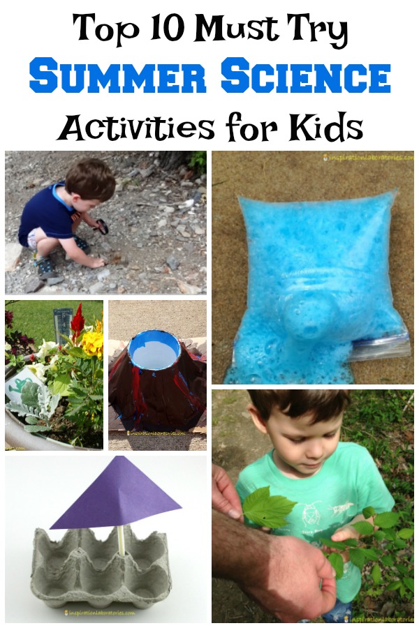 Try these summer science activities for kids!
