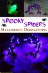 Spooky Spiders Halloween Decorations sponsored by #AtHomeStores